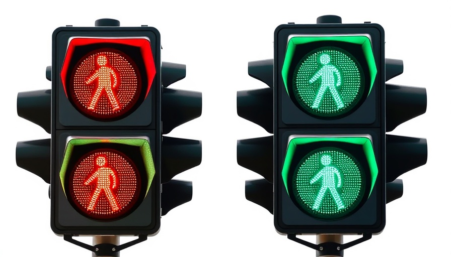 Traffic lights illustrating decisions, connected to youth care shortcomings iHUB Rijnhove.