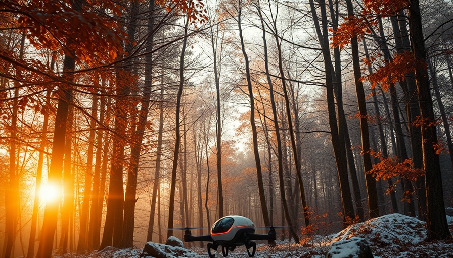 Arctic Awakening Review: Scenic robotic exploration in futuristic forest.