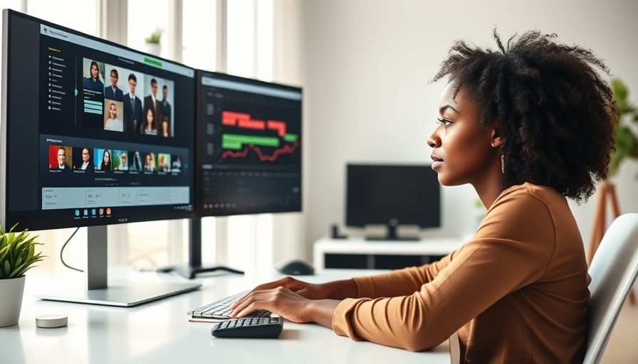 Future of remote work in Finger Lakes: Woman in virtual meeting.