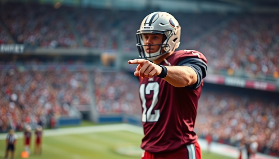 Football player in green and white uniform during NFL parlays Week 4.