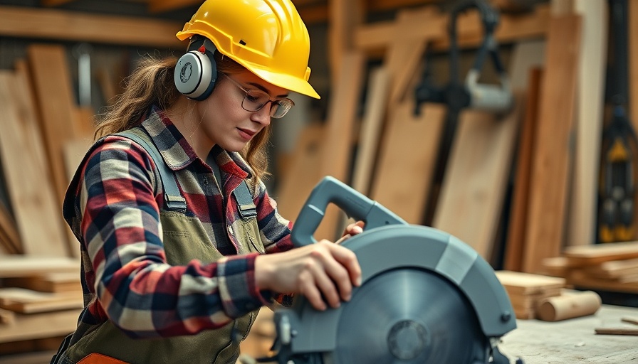 Carpenter working in a workshop as part of a four-day workweek in the Netherlands.