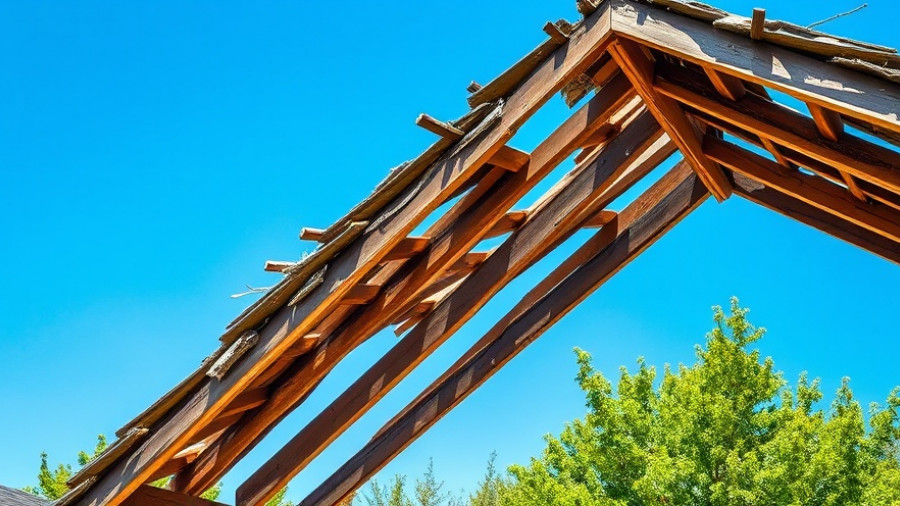 Damaged house roof exemplifying Minnesota Wisconsin homeowners insurance needs