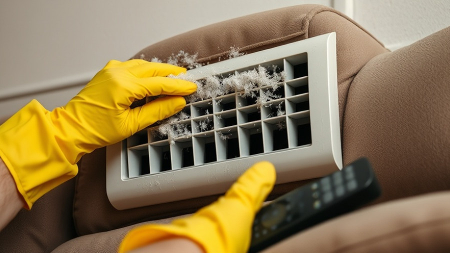 Cleaning one of the dirtiest places in your home: air vents.