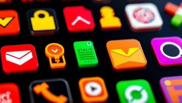 Smart Home Innovations digital app icons in vibrant colors.