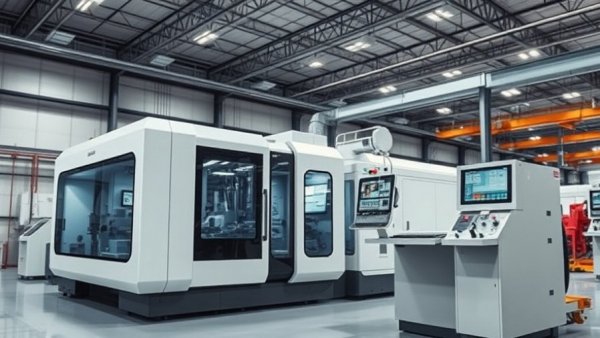 Advanced machinery for heavy equipment financing in a factory setting.