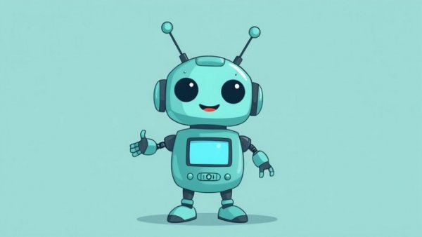 Teal robot and smart home interface, single event alert.