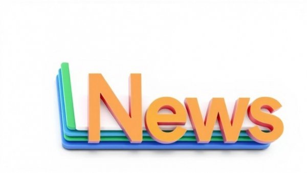 Colorful minimalist Google News icon with layered tabs