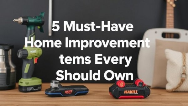 5 Must-Have Home Improvement Items Everyone Should Own