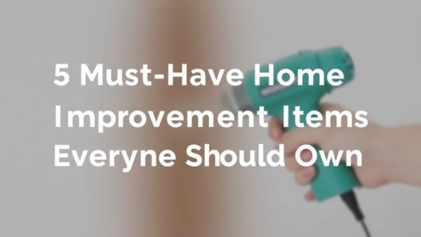 5 Must-Have Home Improvement Items Everyone Should Own