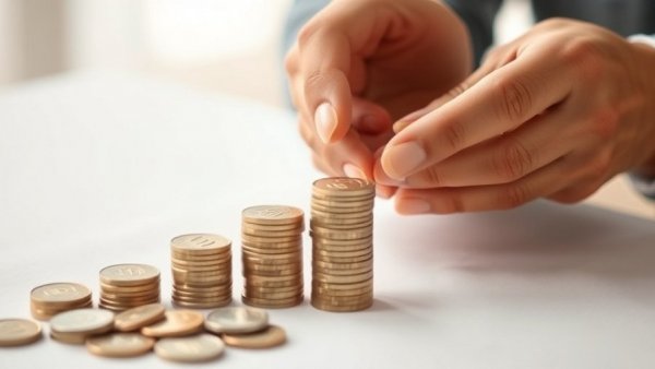 Hands stacking coins for SBA Microloans small business strategy