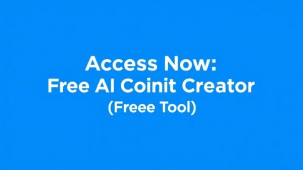 Banner promoting free AI content creator tool for marketing