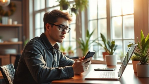 Contemplative man in cafe, sign of career indecision, Signs of Being Stuck in the Wrong Career.