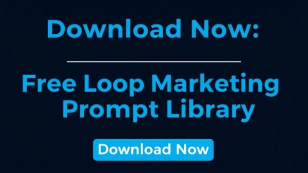 Text graphic promoting AI growth hacks in a saturated market.