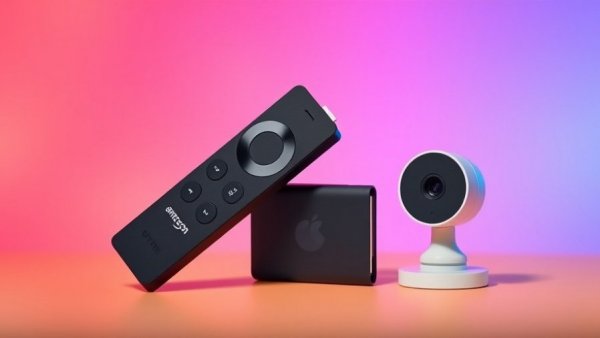 Amazon devices up to 60% off: Fire TV Stick and camera.