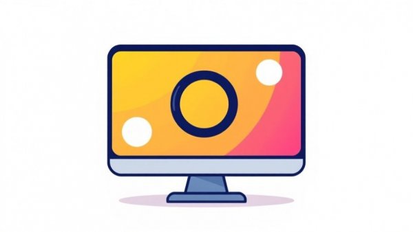 Icon representing technology and news in vibrant colors.