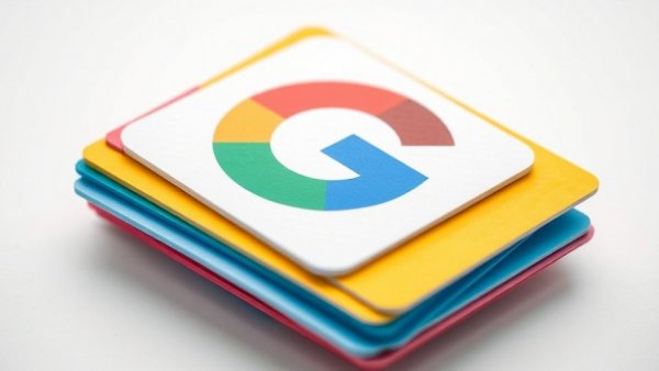 Layered card icon with G logo, symbolizing mobile apps.