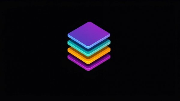 Vibrant digital icon for Smart Home Technology 2025 isolated.