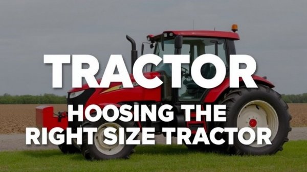 Choosing the Right Size Tractor