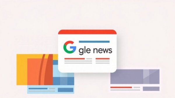 Google News colorful logo icons.