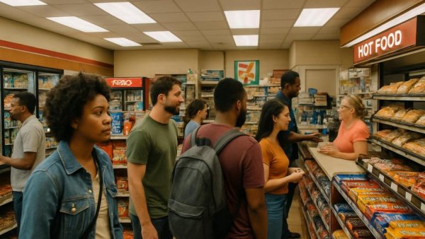 Buc-ee's expansion strategy visualized with busy store interior.