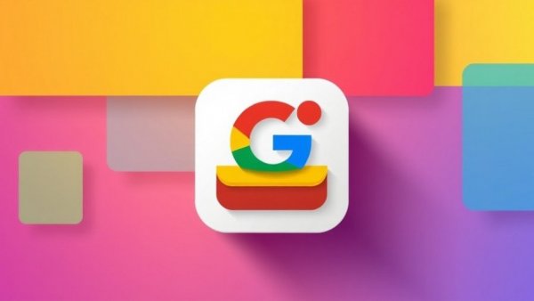 Modern digital interface icon with layered design.