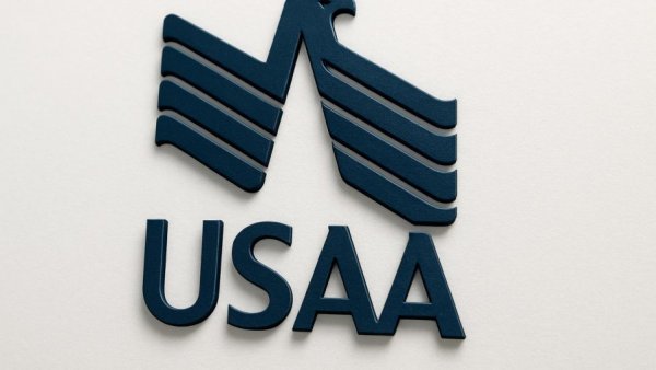 USAA logo for car insurance for military families