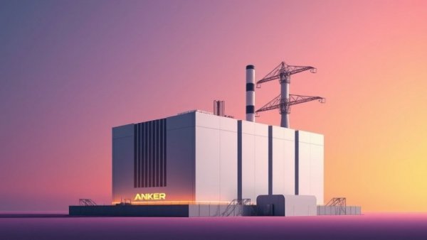 Anker Solix F3800 Power Station Deal with sleek design and gradient backdrop