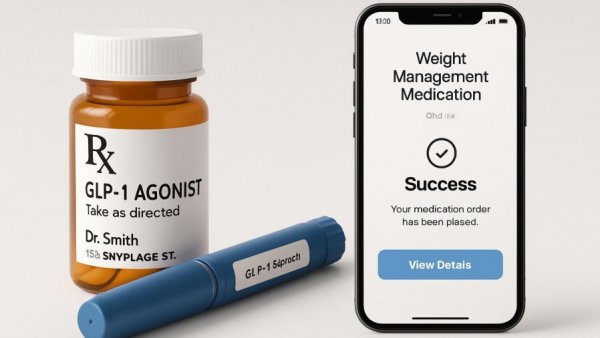 GLP-1 weight-loss program essentials including medication.