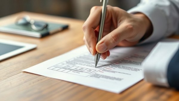 Person signing document with a pen representing SBA Approved Lenders.