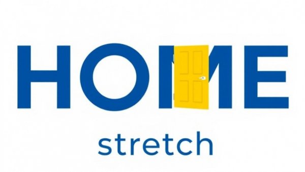 Home Improvement News logo with blue letters and yellow door.