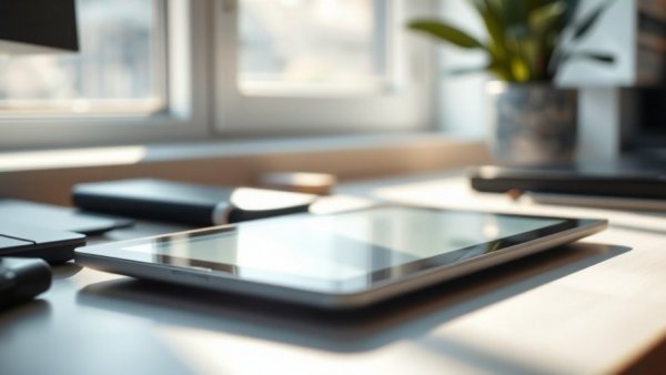 reMarkable Paper Pure tablet on desk, review image