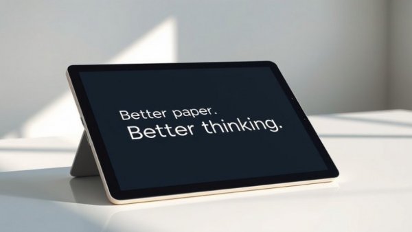 review of reMarkable Paper Pure tablet on desk with natural lighting