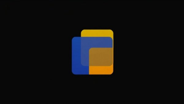 Colorful digital icon with overlapping rectangles, modern tech style.