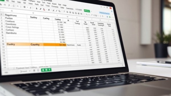 Excel slicers vs filters on laptop spreadsheet display