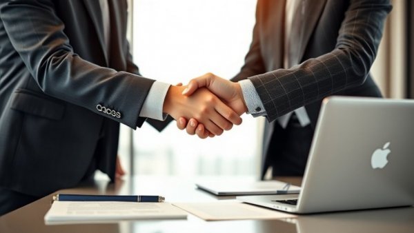 Business Acquisition Loans meeting with handshake agreement