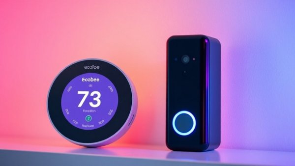 Ecobee Memorial Day Sale with colorful smart devices promotion.