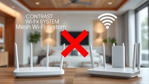 Mesh Wi-Fi systems for apartments: Comparison with Wi-Fi extender.