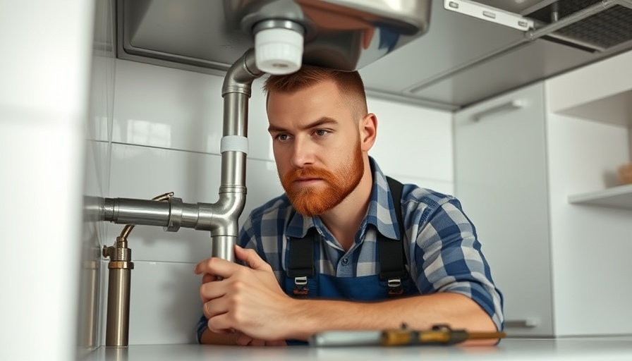 Plumber checking under-sink plumbing: essential renovation tips