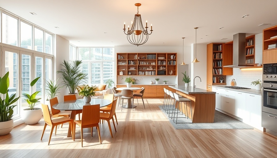 Modern open-concept remodel enhancing home resale value