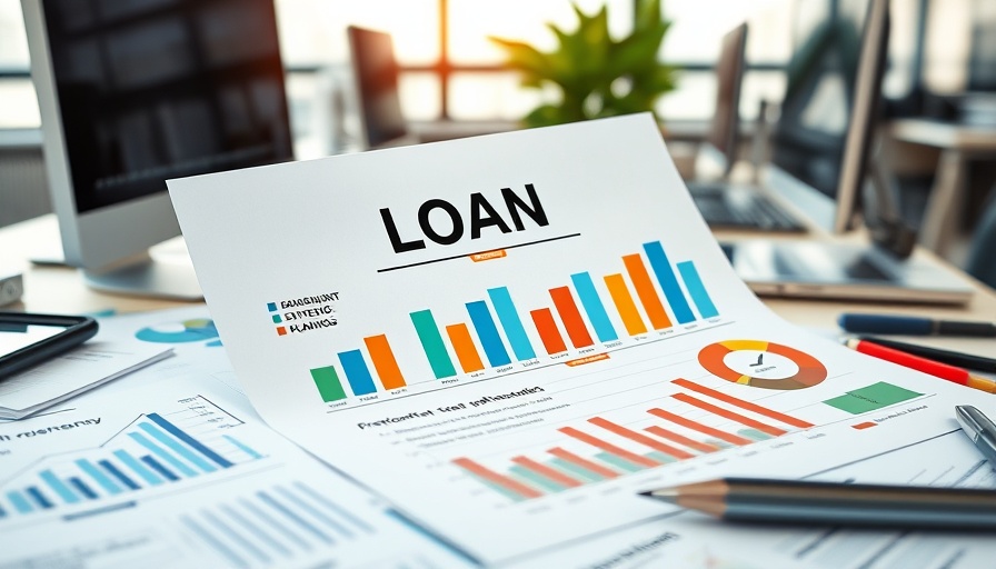 Loan repayment strategies visualized with financial documents and charts.