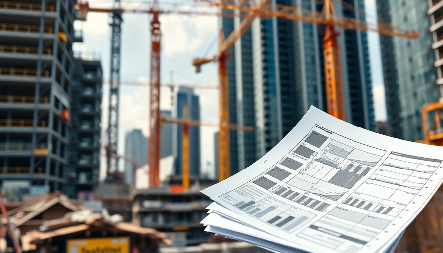Construction business line of credit financial planning scene.