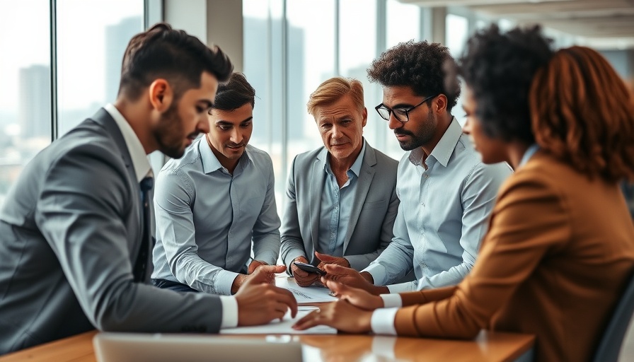 Diverse team discussing strategy in a modern office for succession planning must-have.