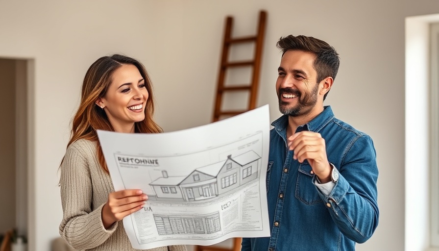 Couple discussing renovations that don't increase resale value.