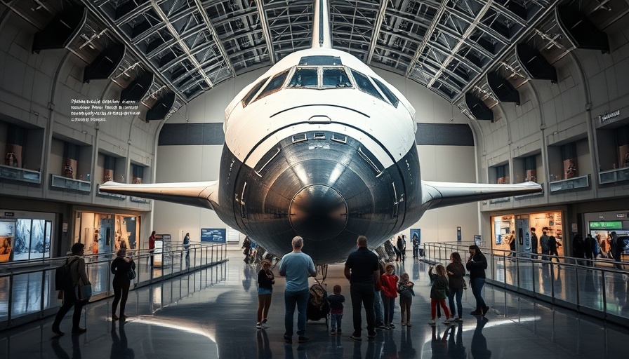 Space Shuttle Atlantis display at a top U.S. attraction, 2025.