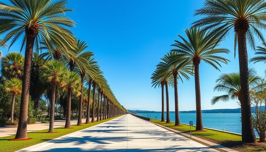 Scenic lakeside promenade in Mexico showcases travel misconceptions