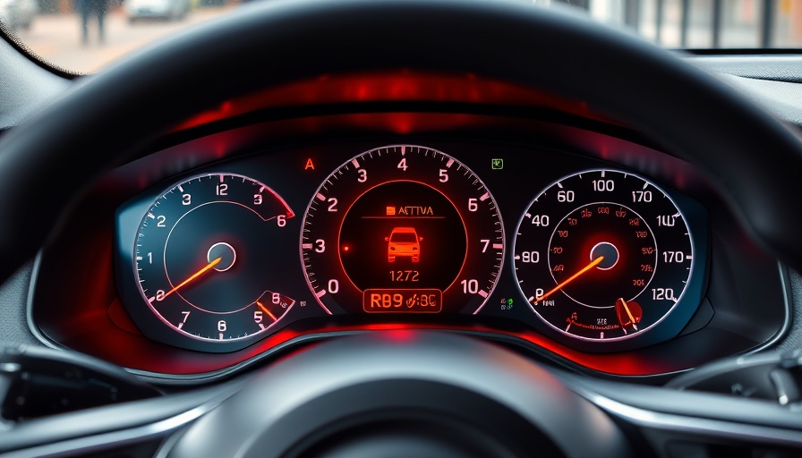 Why Is My Car Beeping At Me - Car dashboard showing active warnings.