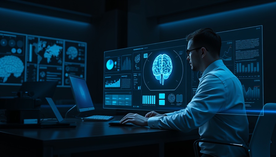 Futuristic digital health technology interface with hologram data.