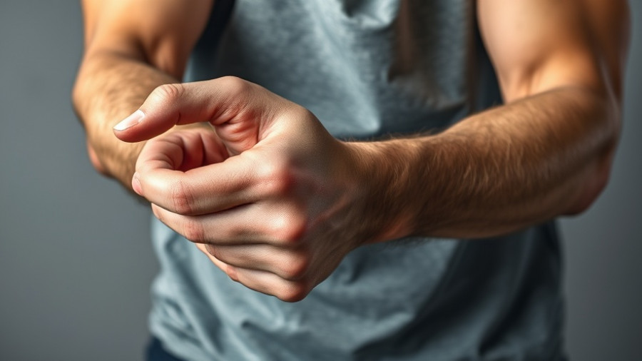 Image of hands depicting tremors for Might Meat Trigger Parkinson’s Disease.
