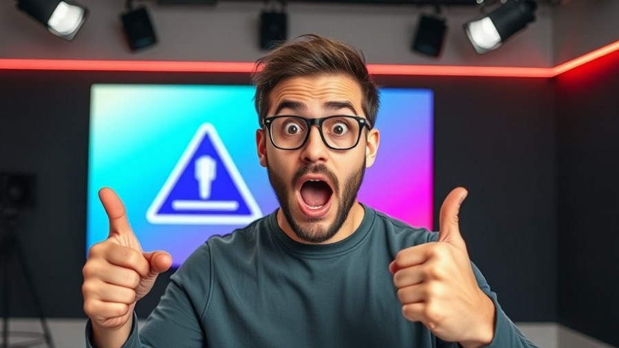 Man pointing at warning text; related to 'what happens to your organs if you don’t eat for 7 days'.