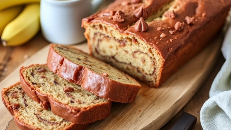 Brown Butter Chai Swirled Banana Bread